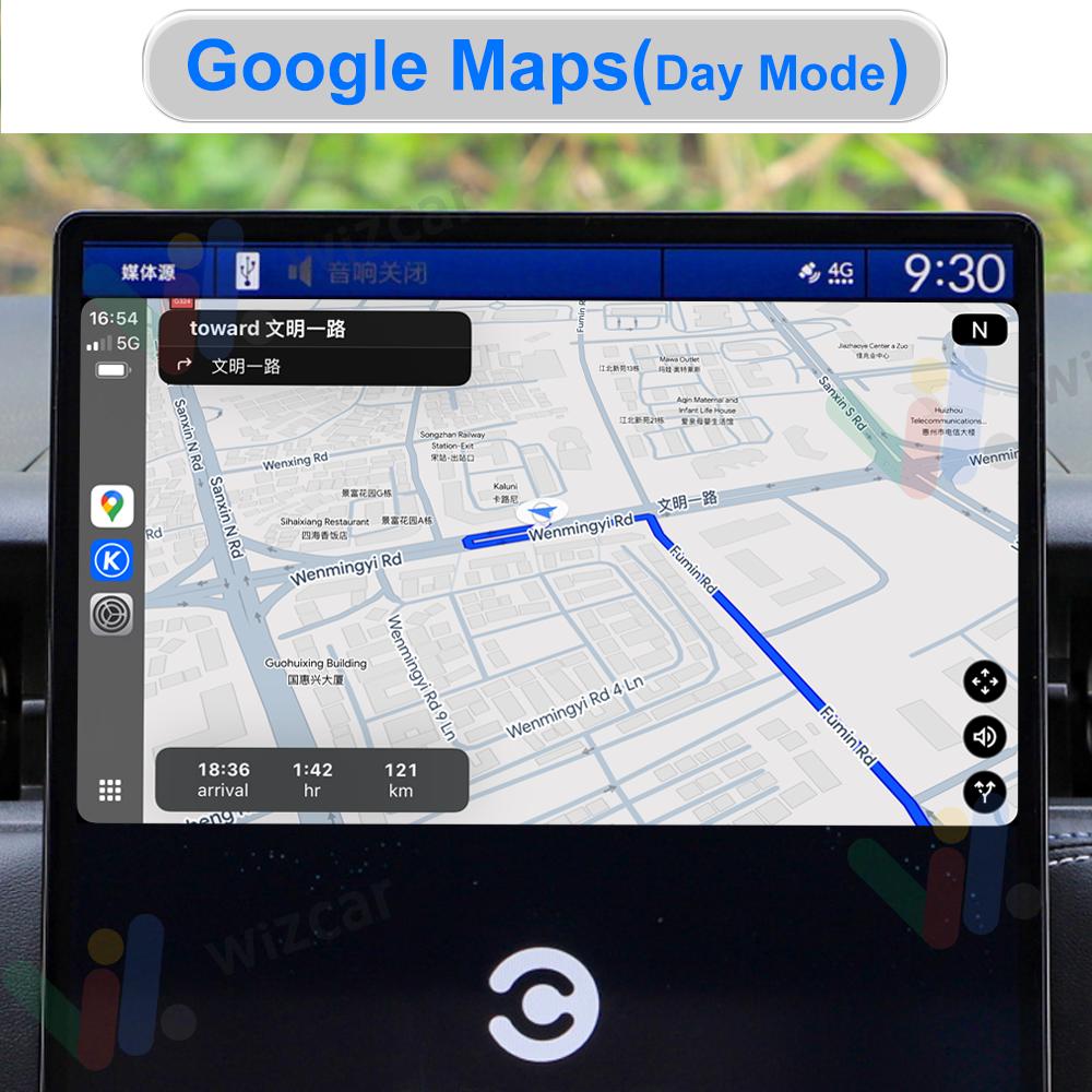 Для Honda eNS1 eNP1 WIZCAR A1 Умная карта Музыкальная шкатулка Преобразовать Carlife в Apple Carplay для Honda e:НС1 е:НП1