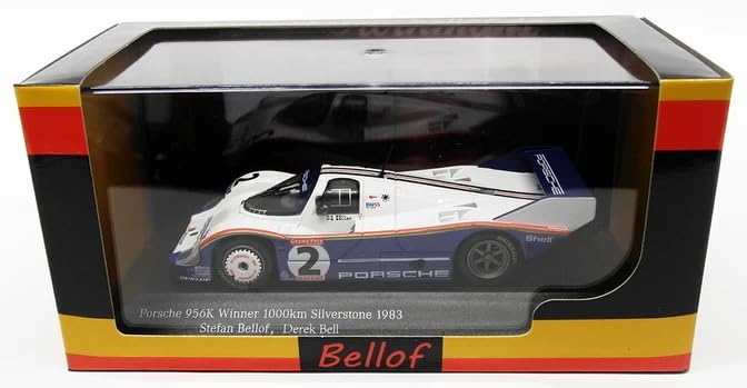 CMR Porsche 956K #2 Winner Silverstone Circuit Miniature Car 1/43 1000km Silverstone 1983 Bellof, Bell