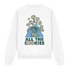 Sesame Street Unisex Adult All The Cookies Cookie Monster Sweatshirt