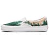 Kith x Vault OG Classic Slip-On LX Treescape Унисекс Кроссовки Зеленый Белый VN0A45JK6CD