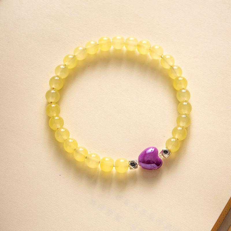 10 мм керамические украшения конфетного цвета полный браслет из бусин эластичный браслет в старинном стиле