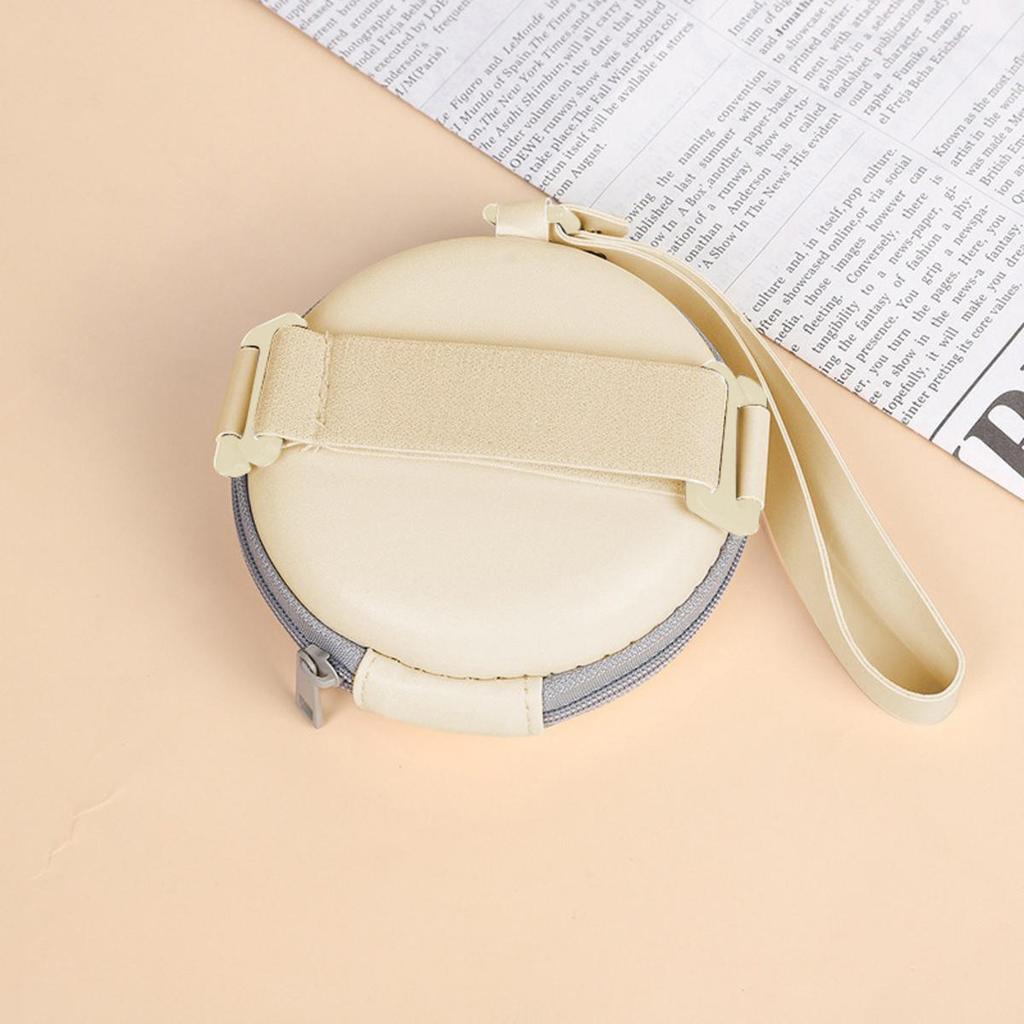 Складной чехол для очков Круглая сумка для хранения Портативный EVA чехол на молнии Дорожный портативный Солнцезащитные очки Очки для чтения Маленький органайзер