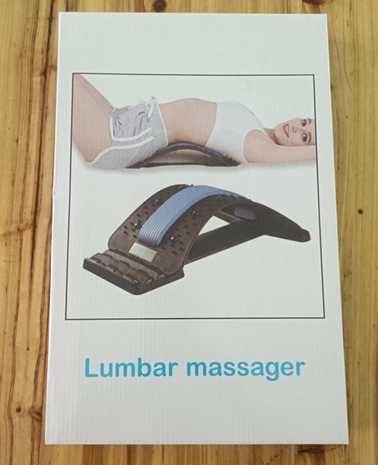 Lumbar Soother: Fitness Equipment, Massager & Traction Device for Back and Waist Support