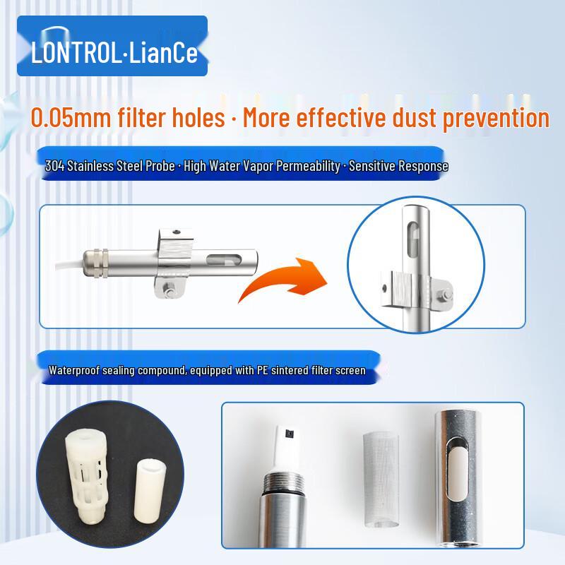 Lian Ce Industrial Temperature & Humidity Transmitter with Display (CN version)