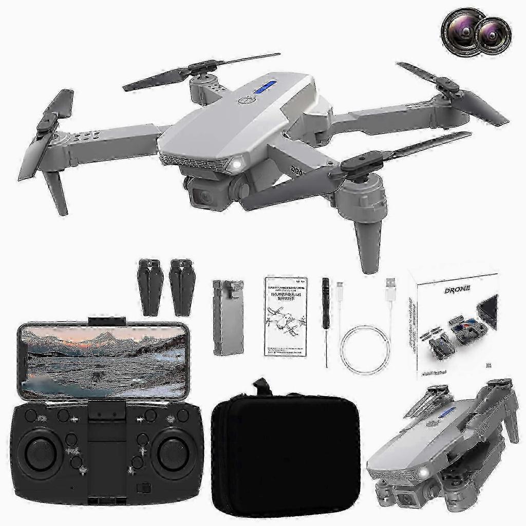 LYUCRAZ Foldable Drone with Thermal Imaging Camera, 1080P HD, RC Quadcopter, Altitude Hold, Headless Mode, Speed Control, Compatible with Gray 2026