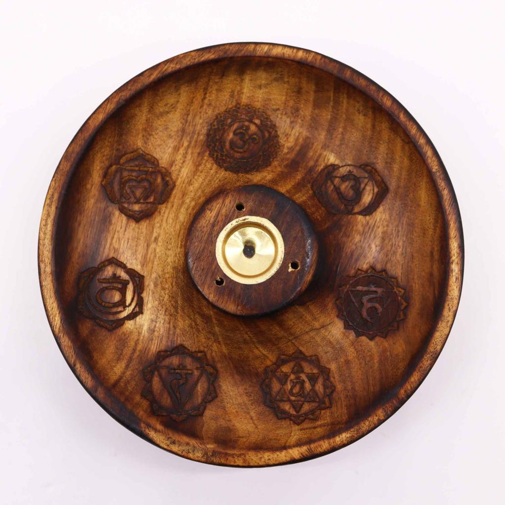 Incense Stick Holder and Cone Burner 7 Chakra