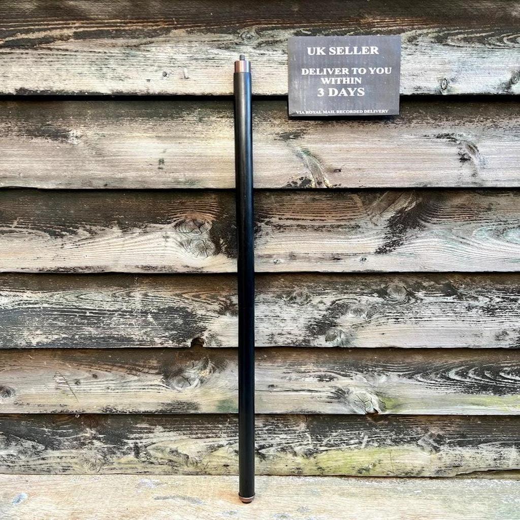 Horse Handle Elegant Sturdy Black Colour Foldable Wooden Walking Stick - Finest Wood Handcrafted Stick - Perfect for Hiking & Nature Walks