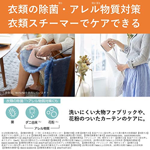 Отпариватель для одежды NI-FS760 Паровой утюг, Большая емкость, Цвет слоновой кости