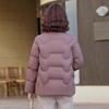 AIXUANMI Women's New Chinese Style Short Stand Collar Down Jacket