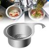 Stainless Steel Swan Sink Strainer Basket Removable Goosehead Storage Drainage Basket Kitchen Sink Hanging Wet Dry Drainage Rack