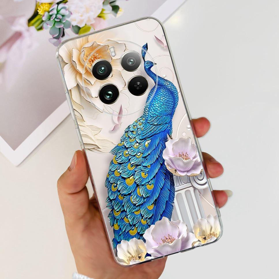 Case For Realme 12 Pro 6.7" Fashion Cute Cartoon Cat Soft Silicone TPU Cover For Oppo Realme12 Pro 12Pro Plus Bumper Phone Case