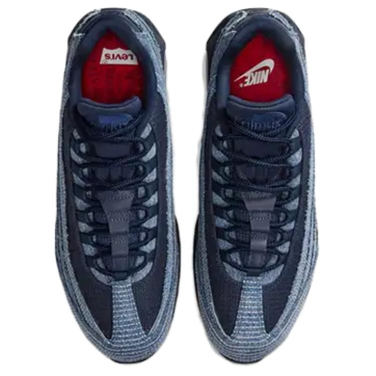 Nike Кроссовки унисекс Air Max 95 OG Obsidian Серые Спортивно-красные HM4743-400
