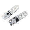 2/4 шт T10 силиконовый 5050-6Smd пульт дистанционного управления свет для чтения RGB цветной номерной знак мини-лампа для автомобиля/мотоцикла