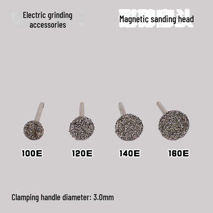 Pressed and Rolled Lead, Jade Carvings, Jade Agate, Raw Stone Peeling, Window Opening, Magnetic Sand E-Needle Grinding Head