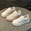 New Breathable Comfortable and Casual Shoes for Women Thick-soled Height-increasing Lace-up Board Shoes