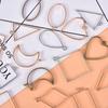 10 шт./лот сплава подвески шармы полые формы рамка Diy Crafts Handmade ободок Mold