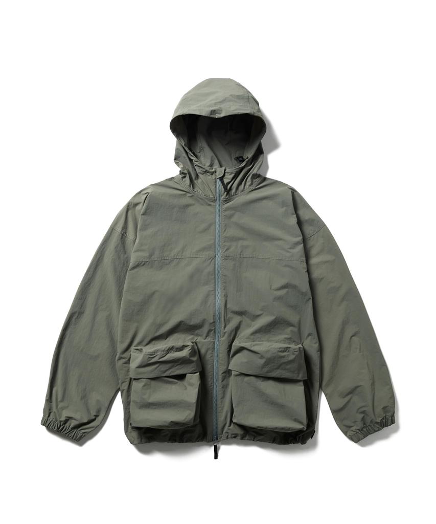 Куртка Snow Peak из нейлона тусса размер XS СВЕТЛО-ОЛИВКОВЫЙ Фестивальный кемпинг Открытый воздух JK-25SU008