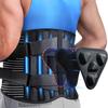 1Pcs Back Brace for Lower Back Pain Relief with 3D Lumbar Pad, Back Support Belt with Alternative Strips for Men/Women