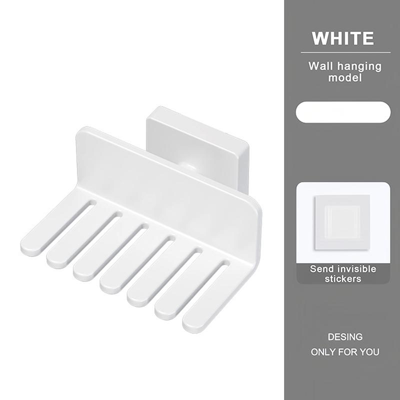 Настенная полка для хранения ремешков для часов без сверления, пластиковый органайзер для ремешков, экономия места