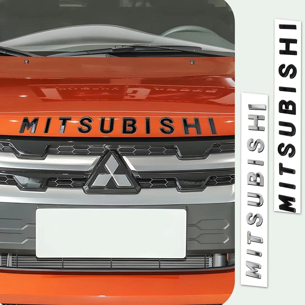 Автомобильные наклейки на капот с алфавитным гербом, стайлинг для Mitsubishi Asx Lancer 10 9 Outlander 2013 Pajero Sport L200 Expo