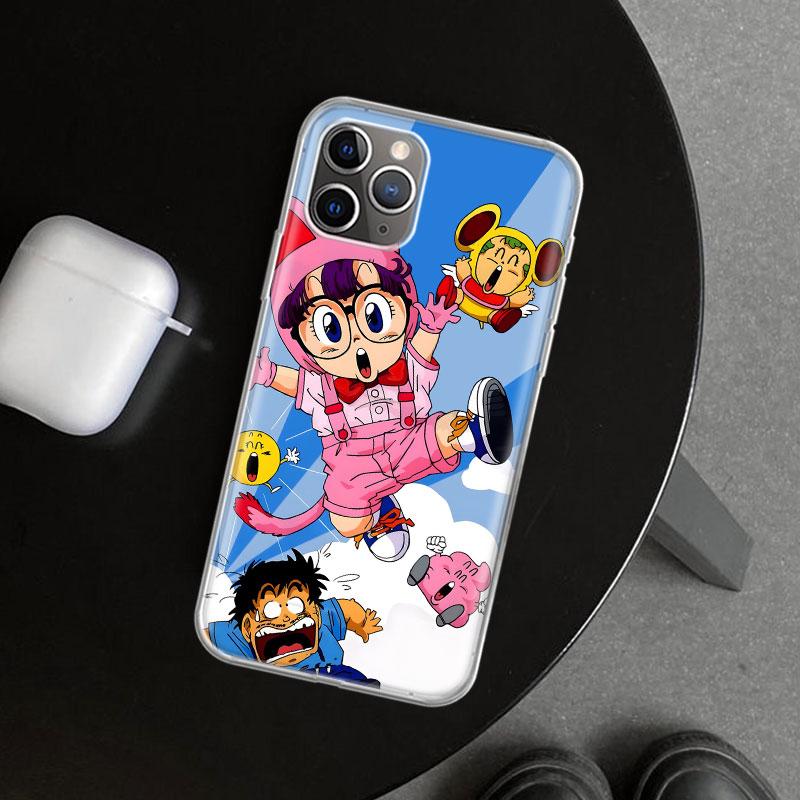 Чехол для телефона Arale Dr Slump для iPhone 11 12 13 Mini 14 15 Plus 16 Pro Max 17 Air 7 8 + SE Художественный Индивидуальный Fundas 11 12 13 Mi
