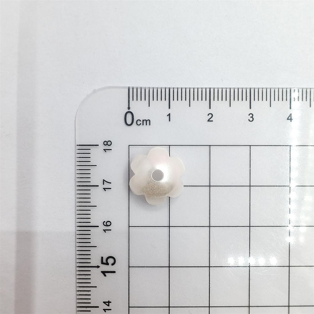 Изготовление ювелирных изделий ABS искусственный жемчуг бабочка цветок DIY для кулон ожерелье браслет свободные бусины белые бусины текстурированные бусины