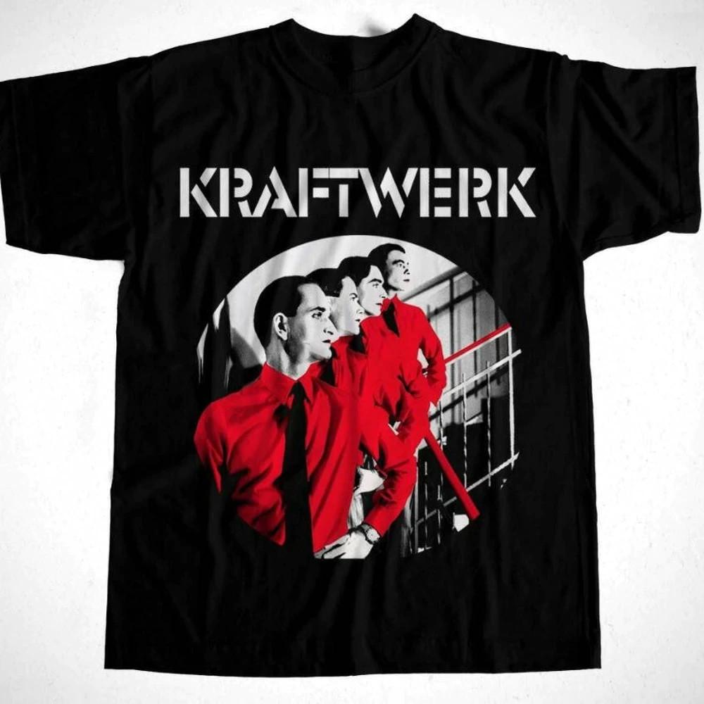 Retro The Man-Machine Kraftwerk Band Shirt Classic Black Unisex S-234XL IM1087 Unisex T-Shirt