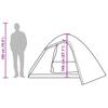 Dome Tent for 4 Persons Camouflage Waterproof