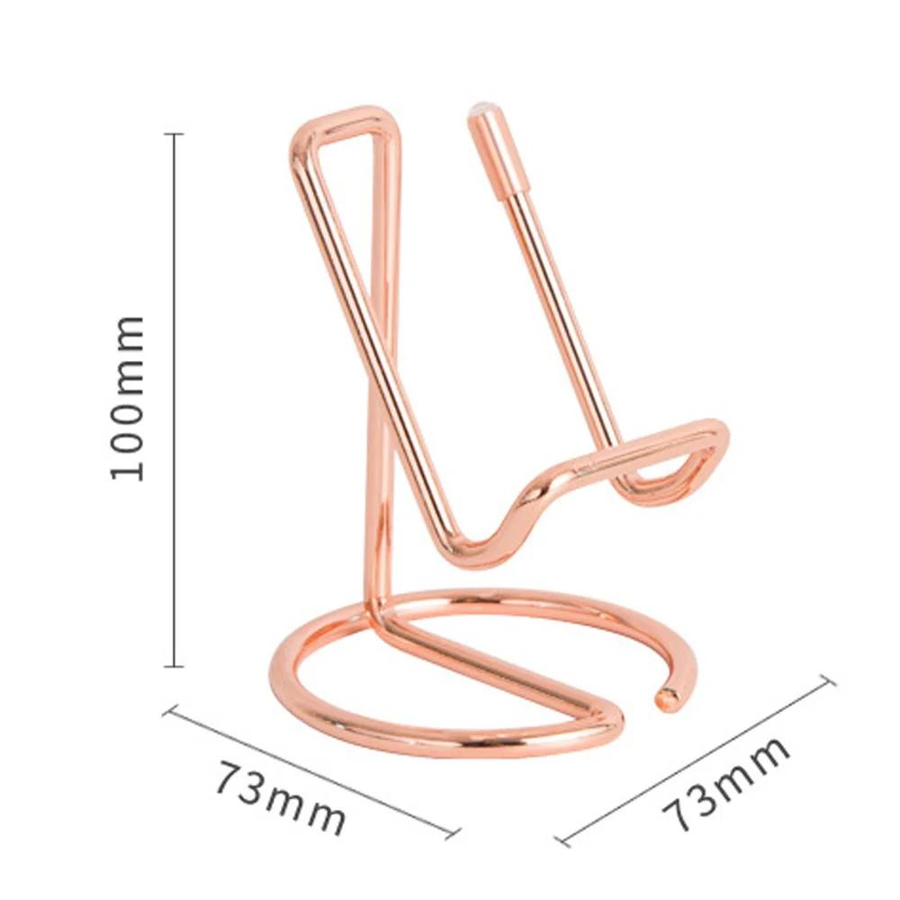 1 Pc Creative Mobile Phone Holder Decorative Desktop Storage Rack Desk Accessories