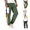 Повседневные спортивные брюки мужские свободные длинные вставки фитнес бег тренировочные брюки