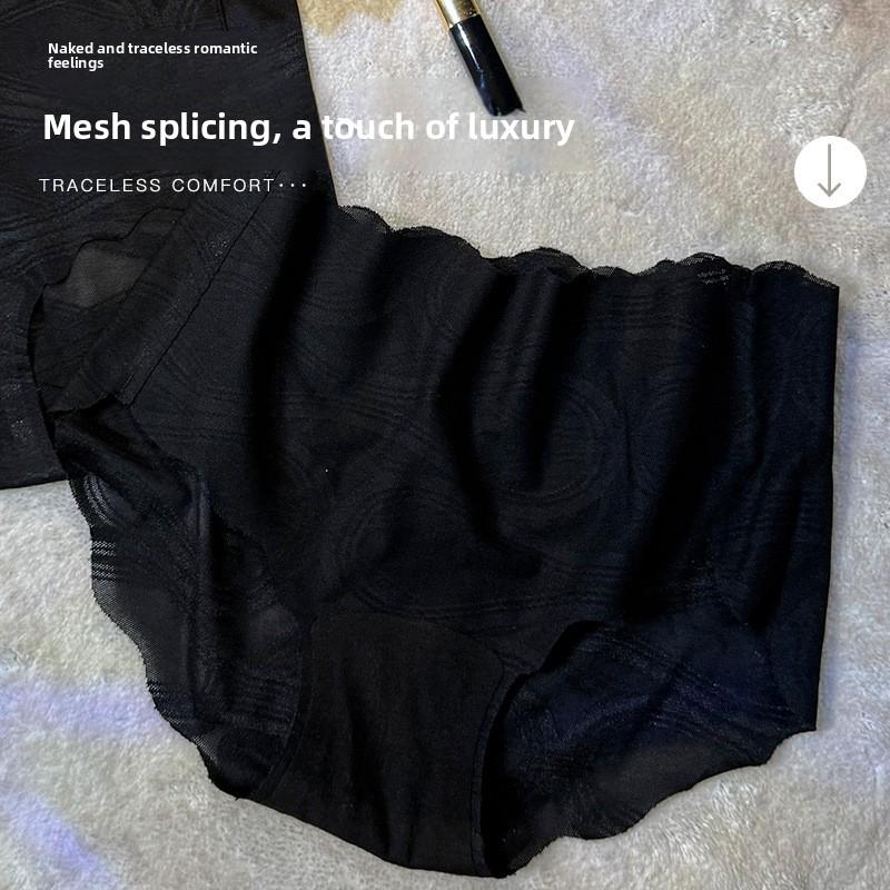 Женские весенне-летние новые сексуальные леопардовые трусы-слипы из ледяного шелка с низкой посадкой и хлопковой ластовицей