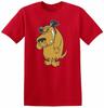 Muttley dog tshirt vintage retro tv series mens funny cartoons t shirt soft top