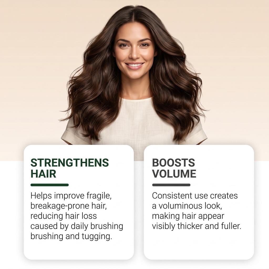 Batana Oil Shampoo Gentle ingredients clean the scalp, creating dense, fluffy foam for voluminous and strong hair