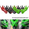 For KAWASAKI ZX-25R ZX-4R ZX25R ZX4R 2020-2023 Motorcycle Front Aerodynamic Fairing Winglets Carbon Fiber Cover Protection Guard