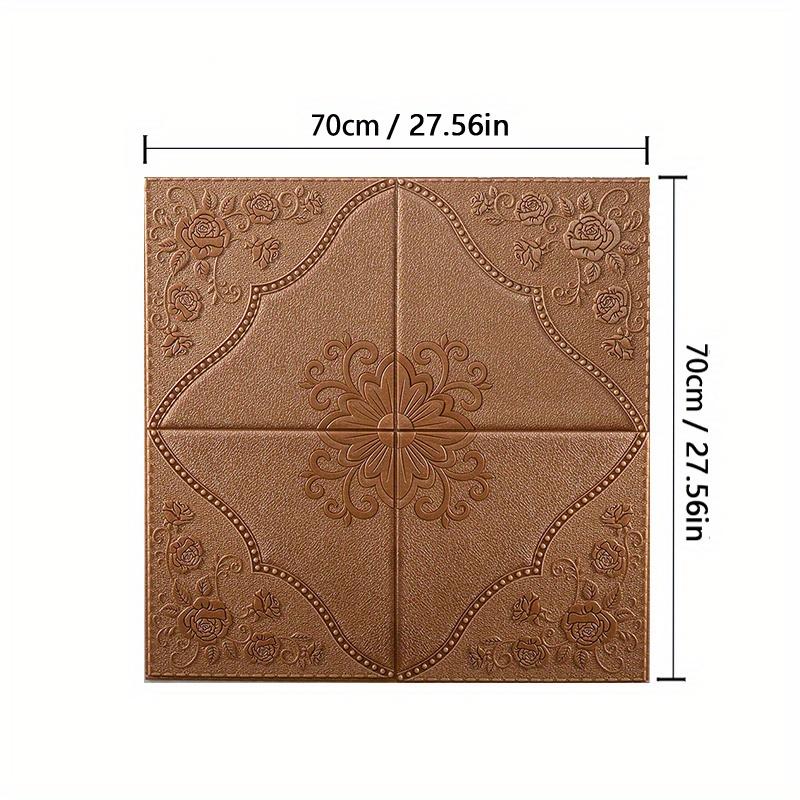 1/5/10 шт. 70*70 см потолочная крыша самоклеящаяся теплая спальня 3d трехмерная стена прикреплена к фоновой стене