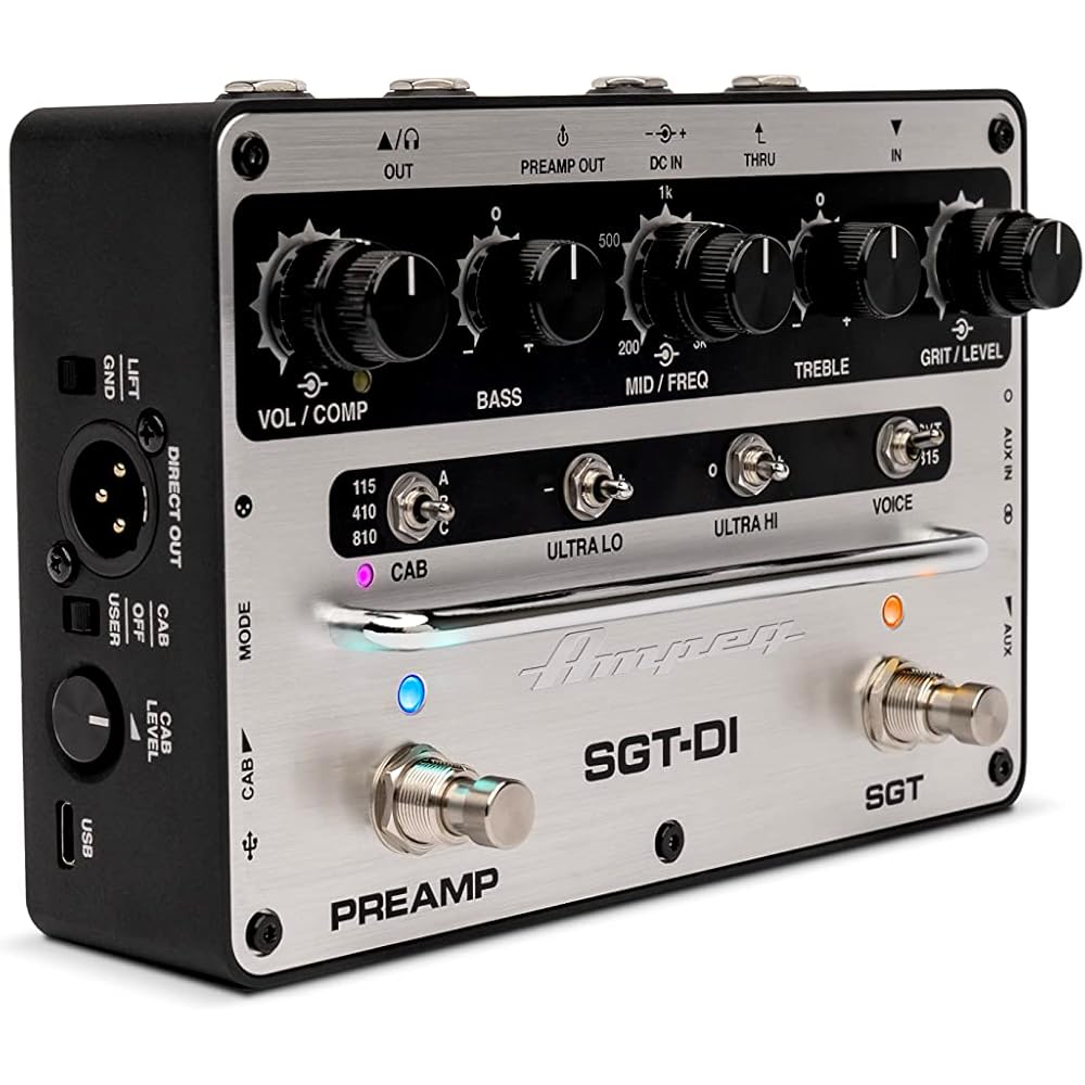 Ampeg AMPEG pedal preamp all in one DI box SGT-DI