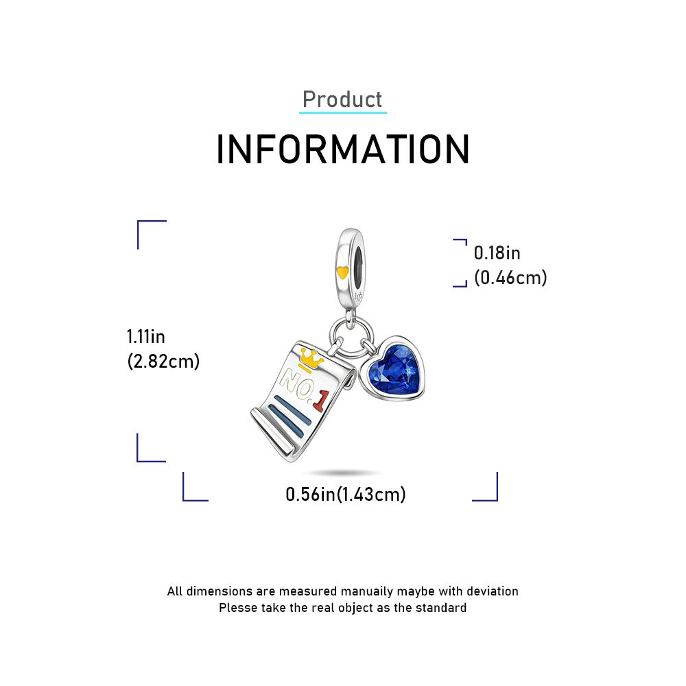 Copper Back To School Season Backpack Laptop Earbuds Pendant Fit Original Charms Bracelets Women Diy Jewelry Gift