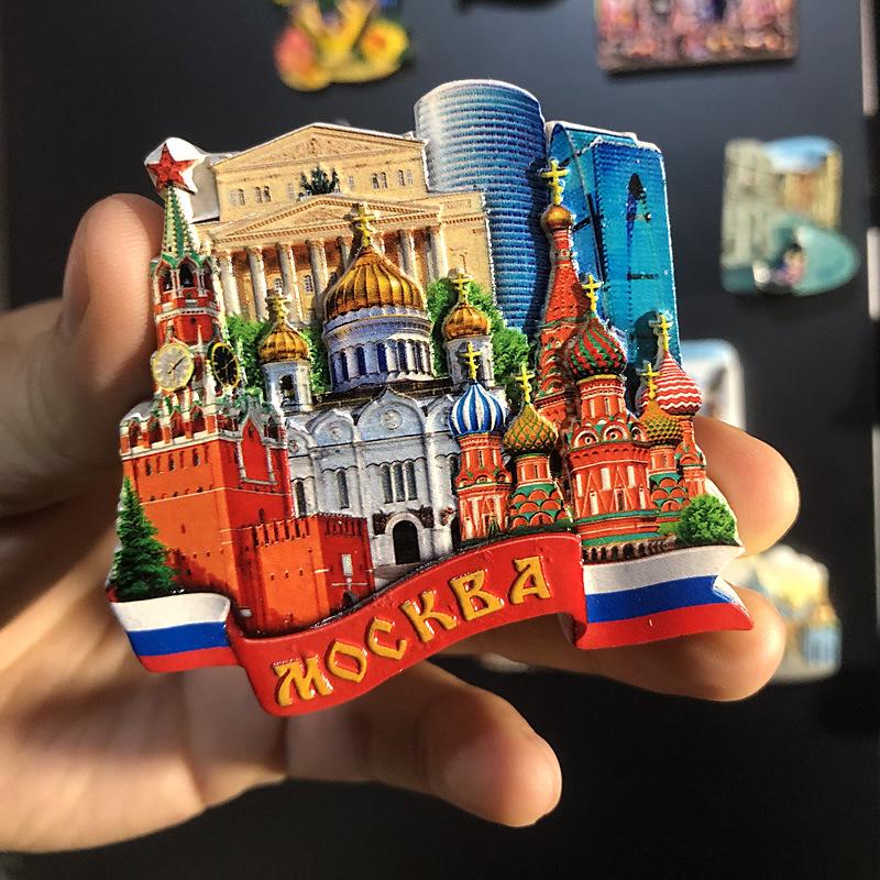 3D Городские Магниты-Сувениры для Путешествий: Европейский и Глобальный Регионы