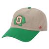 [American Needle] Кепка Oakland Oaks PCL Логотип Шляпа Мужская Женская Малая лига Низкая кепка Унисекс Серая x Келли-зеленая