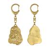 Poodle - Gilded Key Ring with Dog, Handbag Decoration, Luxury Accessory by Brand
