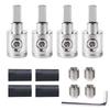 Tottist Amp Input Reducer 0 Gauge To 4 Gauge (4 Pieces) 4 Pcs Car