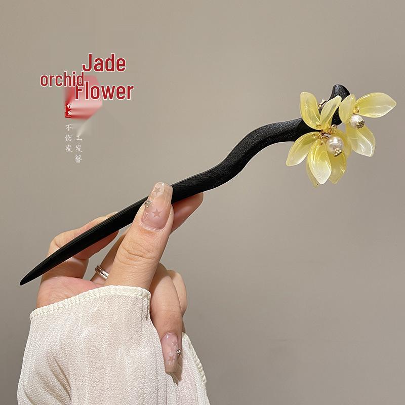 Korean Retro High-End Metal Hairpin - New Ancient Style