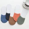 Носки-топперы без выступа, полуноски с подкладкой для женщин, бесшовные нескользящие носки со скрытым носком, носки