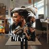Michael Olise Printed Flannel Blanket, soft throw for bedroom sofa, washable,soccer fan merchandise, great gift.