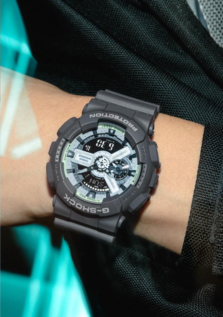 Часы GLOW Series Gray [Casio] G-Shock []HIDDEN GA-110HD-8AJF Мужские