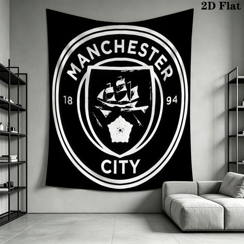 Soft MCFC BlanketWall Hanging Printed Fabric Blanket Decorative Tapestries for Bedroom Living Room Home Decor
