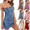 Ladies Casual Loungewear Sexy Short Dress Small Print Desire Wind Ladies Nightgown Nightgowns