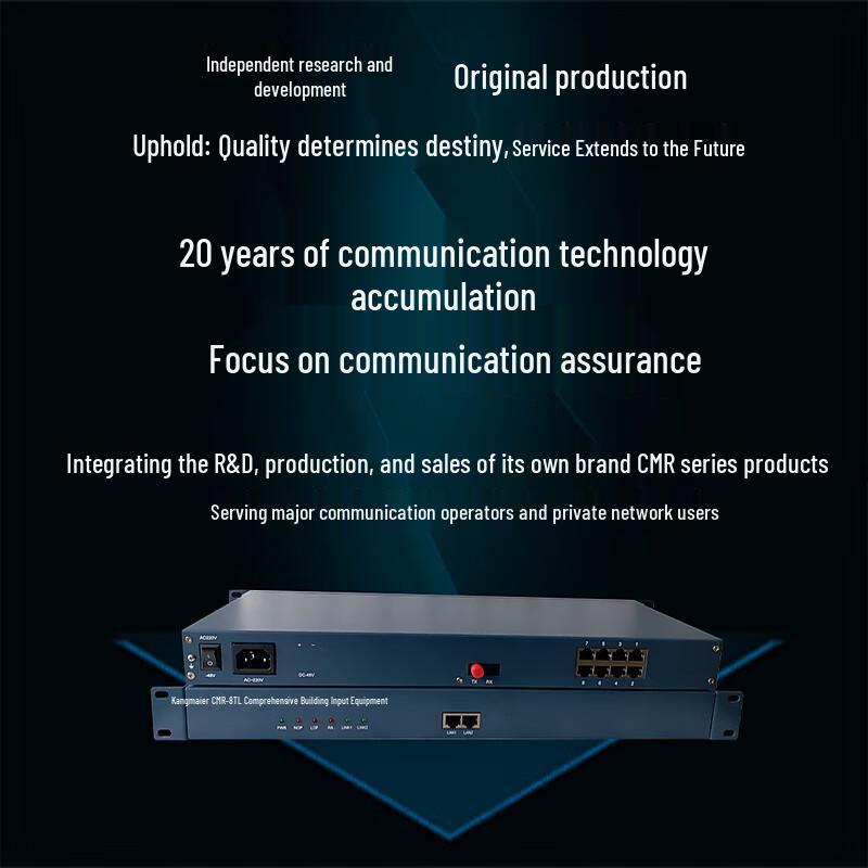 CMR-8TL-LS40 Multi-Service Optical Transceiver