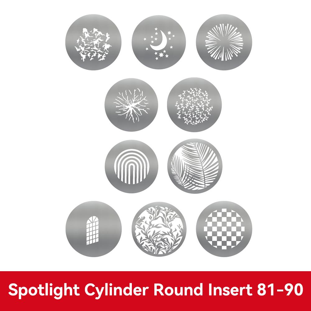 10 шт. графических карт SOONPHO OT1 для оптического конденсатора снот для проекции фона, графическая DIY шторка для фото для светодиодных вспышек Godox