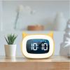Versatile and Stylish Dual Alarm Clock with Convenient Touch Night Light - Always-on Display for Modern Living. Ideal Rechargeab